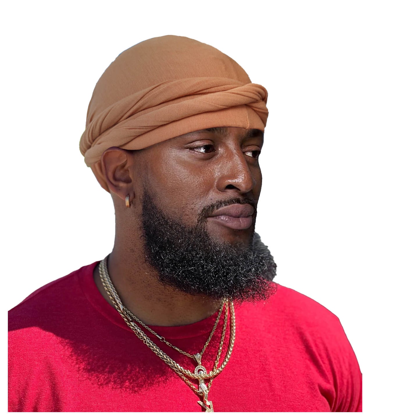 Tan - Upgraded Halo Turban